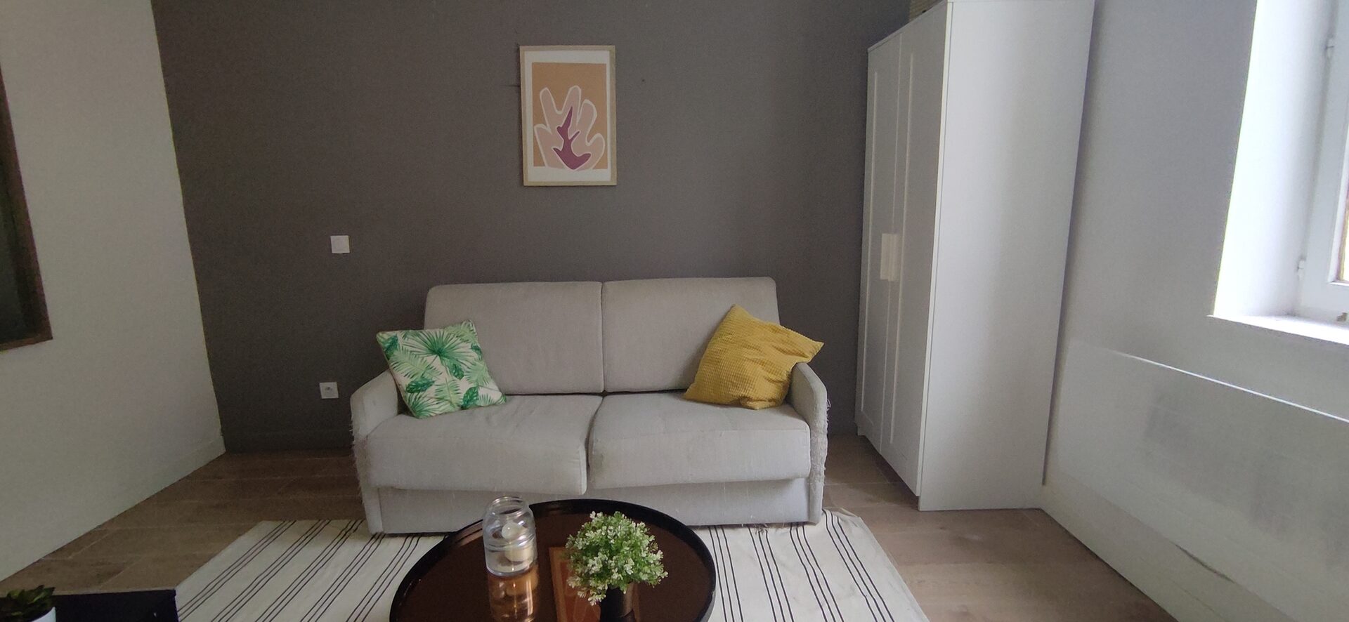 Studio meublé à louer