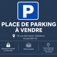Place de parking Rue Germaine Tailleferre 94110 Arcueil