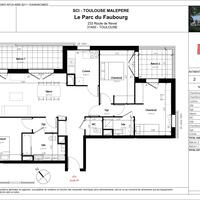 Appartement Rue Santiago du Chili 31400 Toulouse