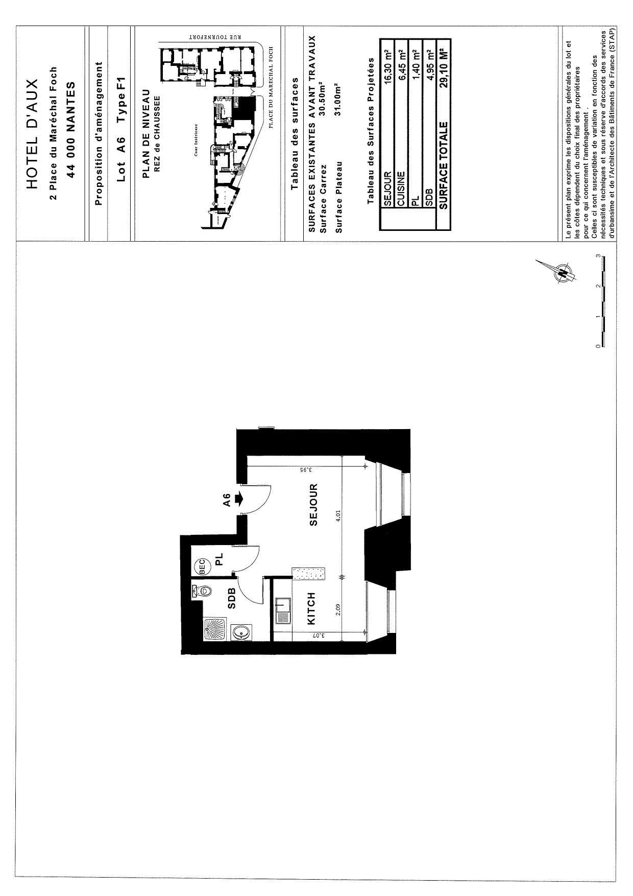 Appartement nu à louer