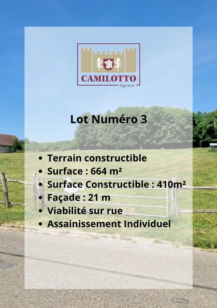 Terrain à vendre