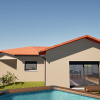 Villa neuve 4 pièces à Colombier-Saugnieu