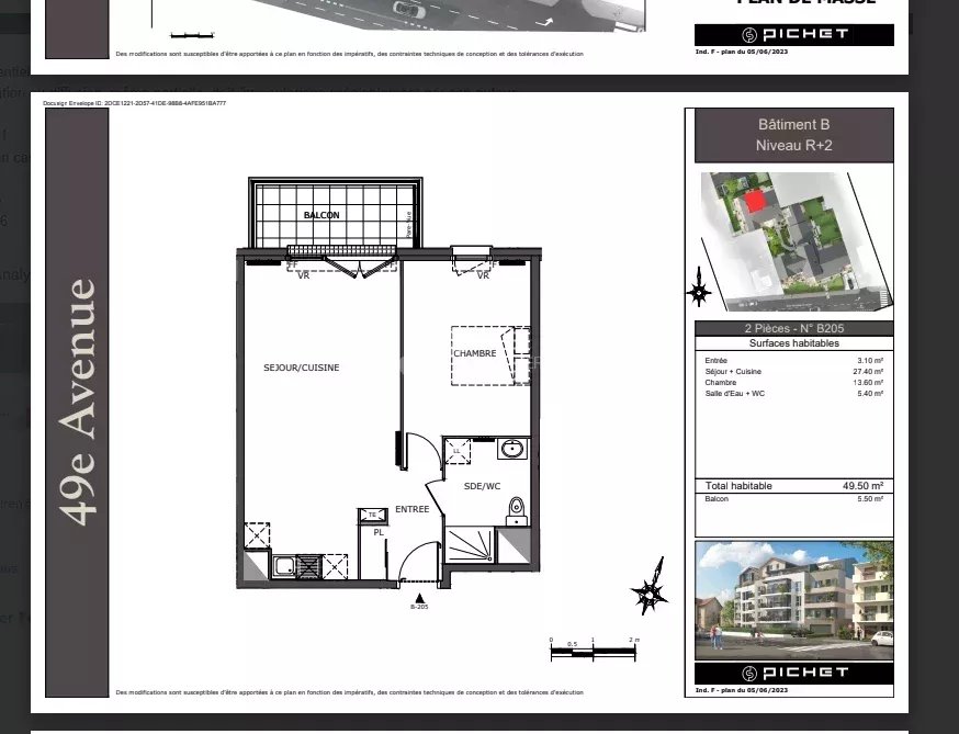 Appartement nu à louer
