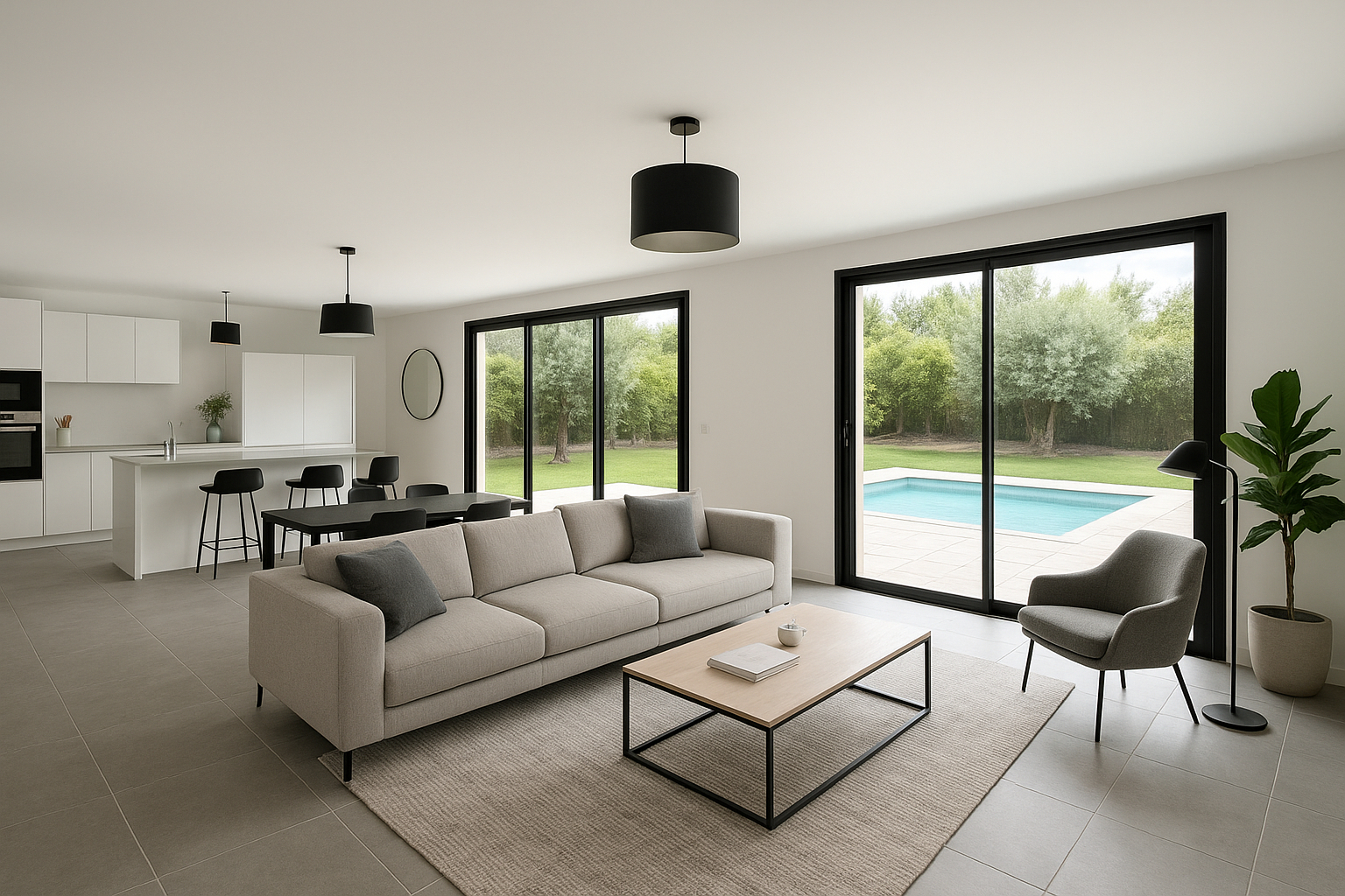 Maison nu à louer