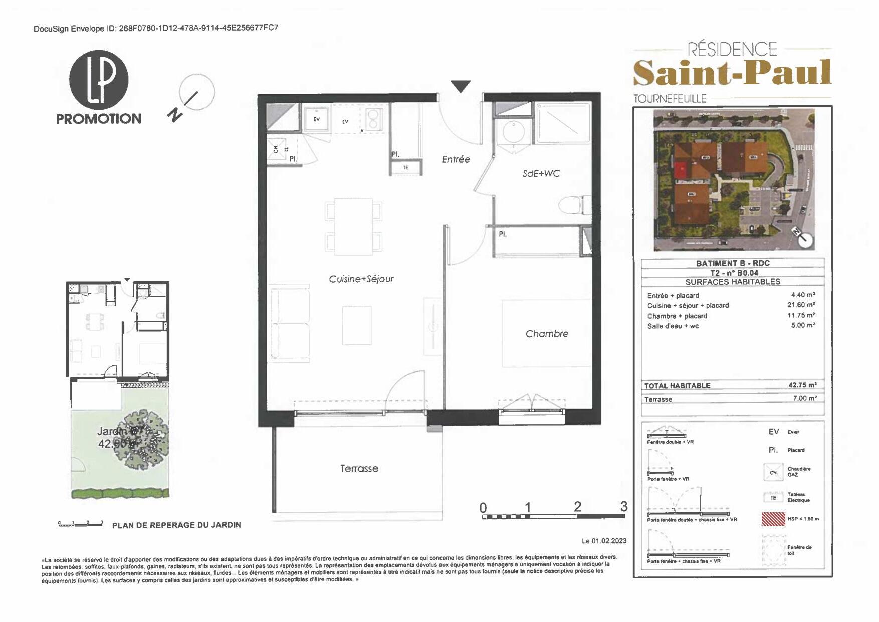 Appartement nu à louer