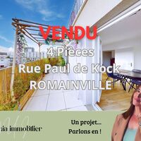 Appartement Rue Paul de Kock 93230 Romainville