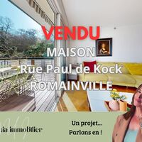 Maison Rue Paul de Kock 93230 Romainville