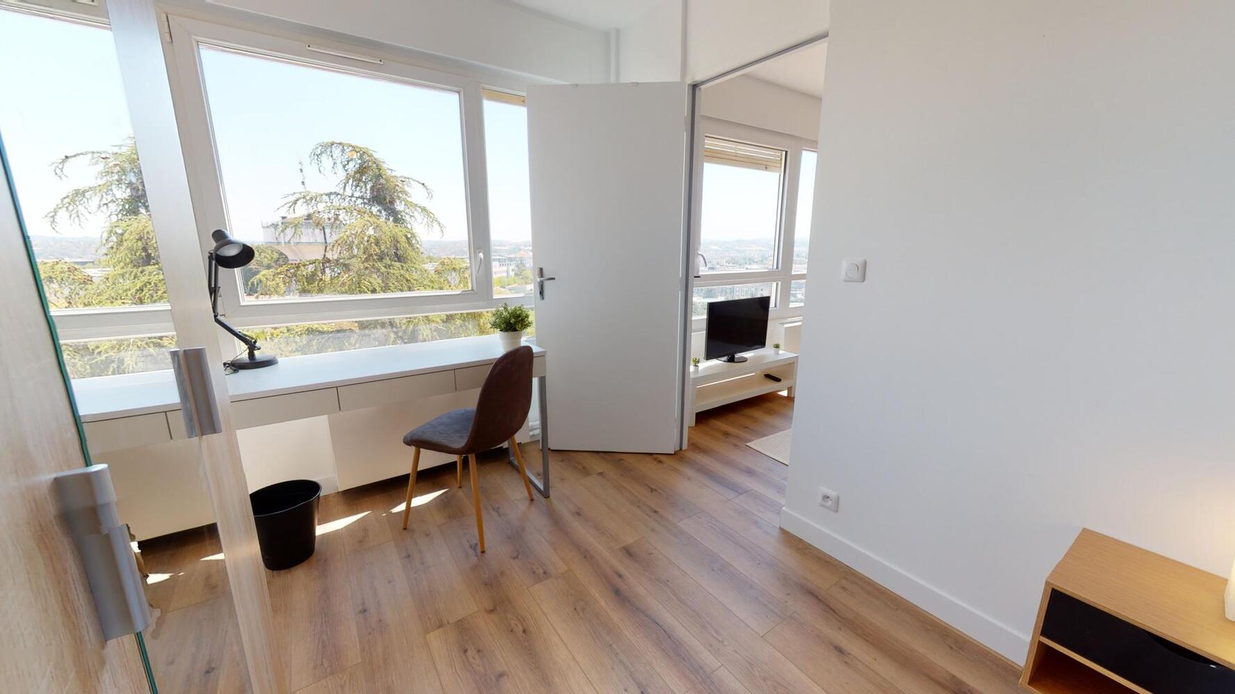 Appartement meublé en colocation