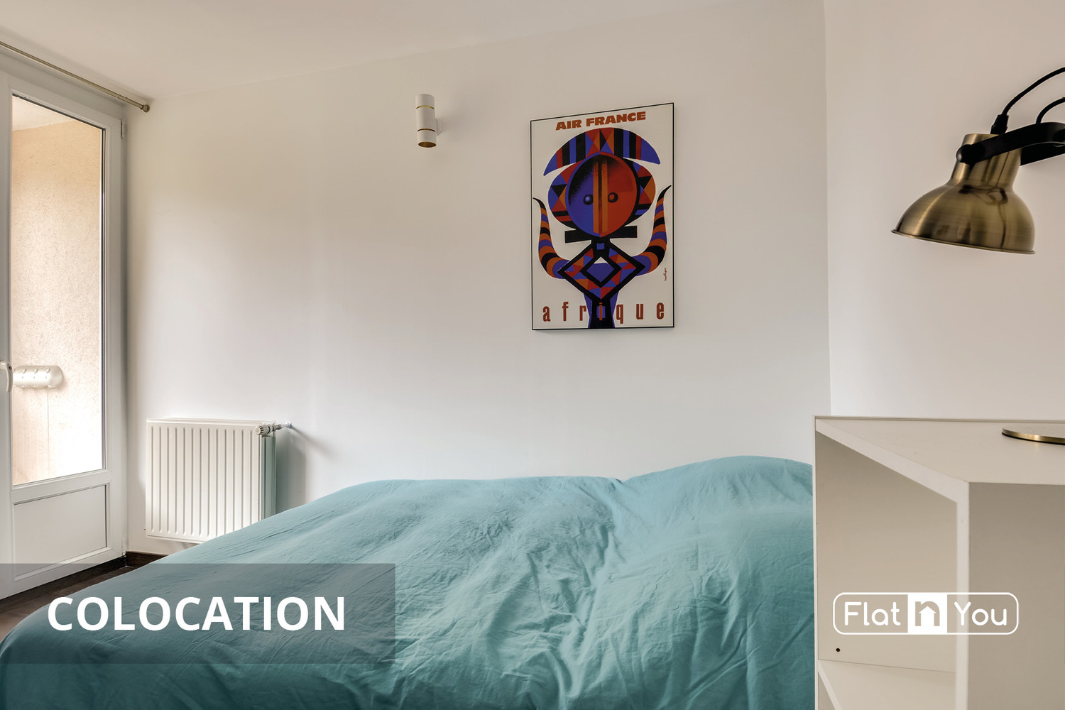 Appartement meublé en colocation
