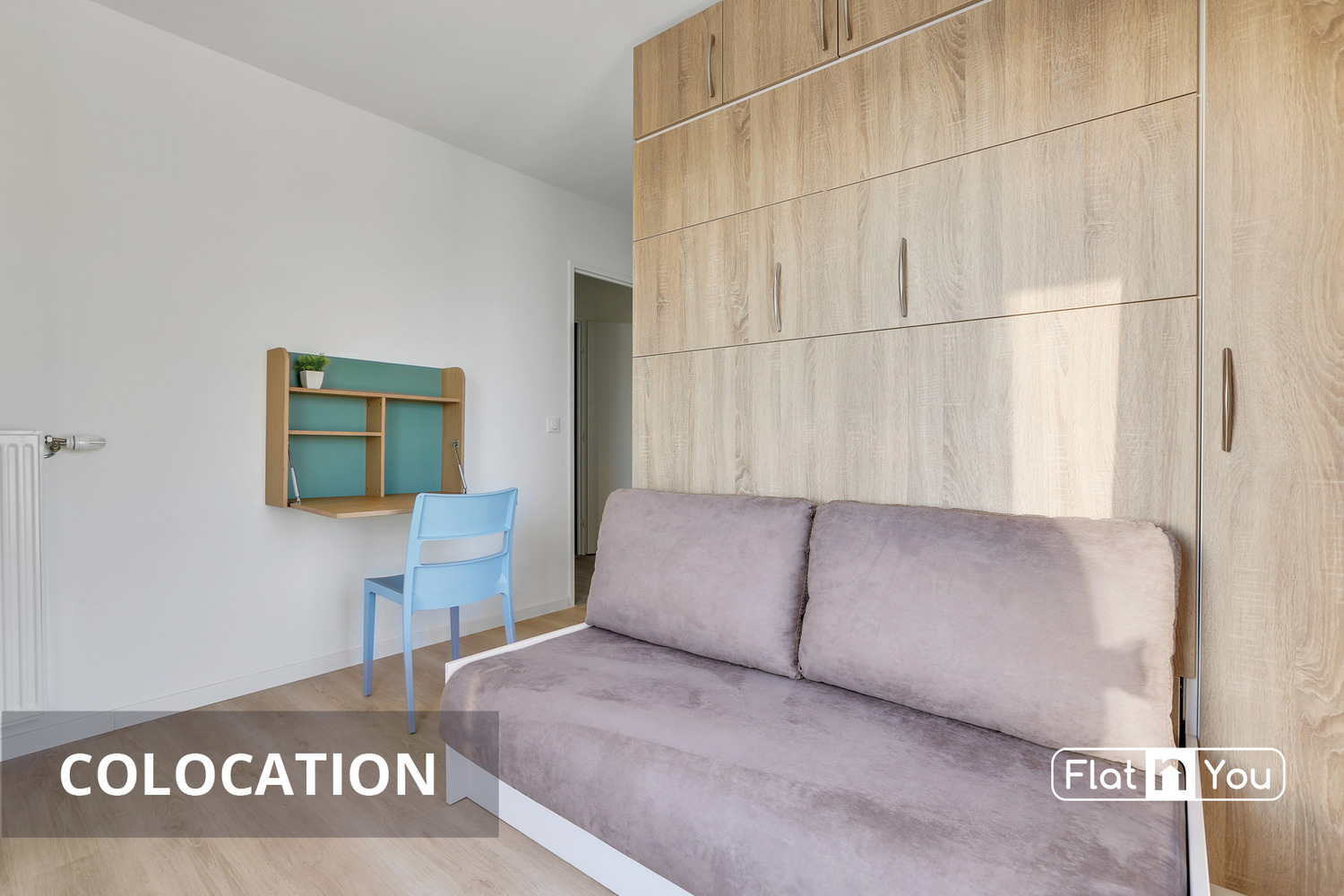 Appartement meublé en colocation